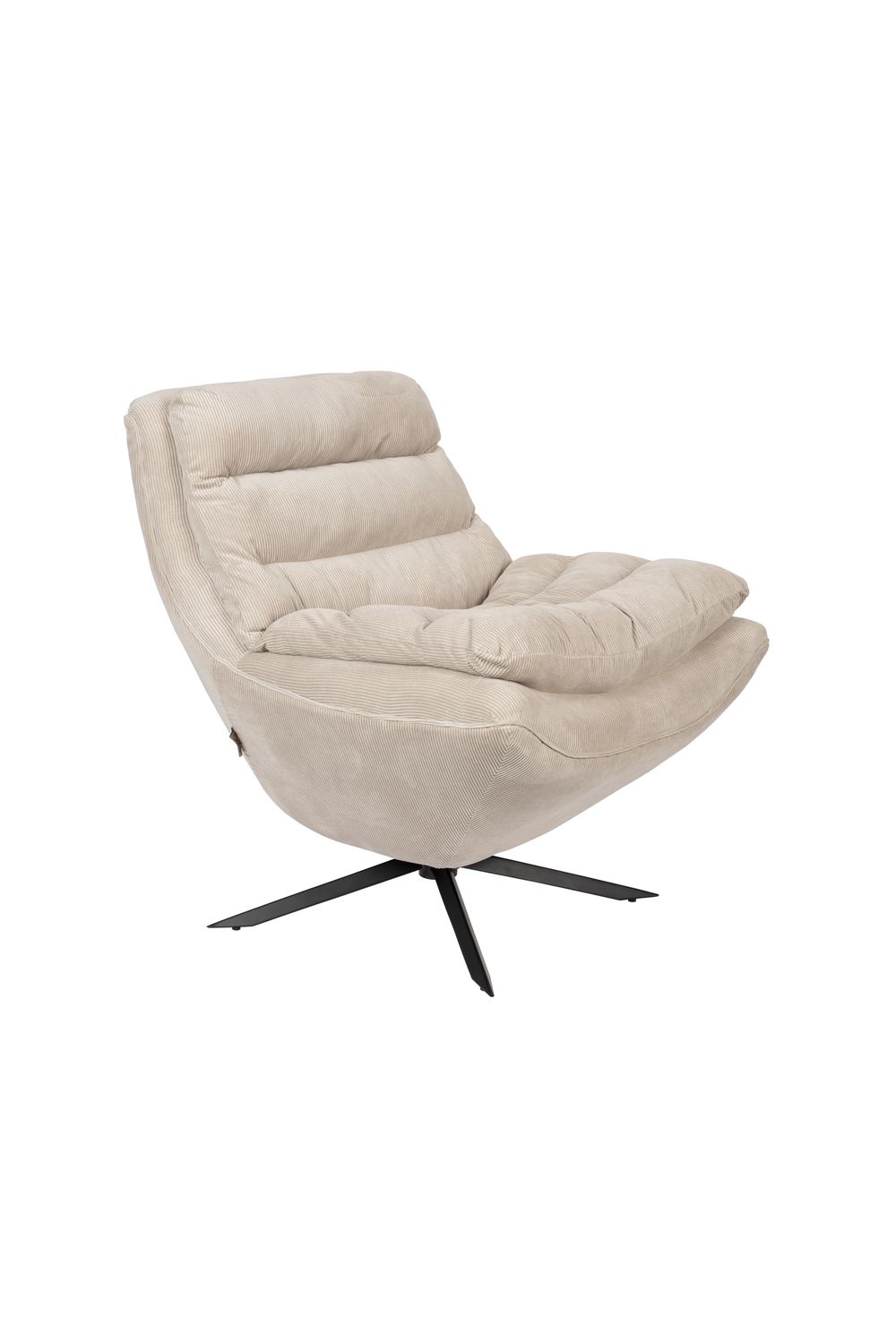 VINCE LOUNGE CHAIR, COLOR: BEIGE