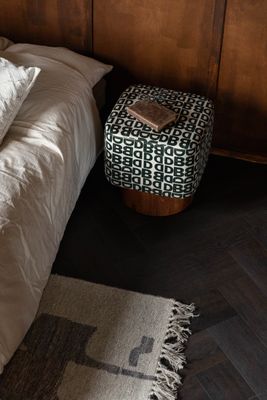 MONOGRAM STOOL