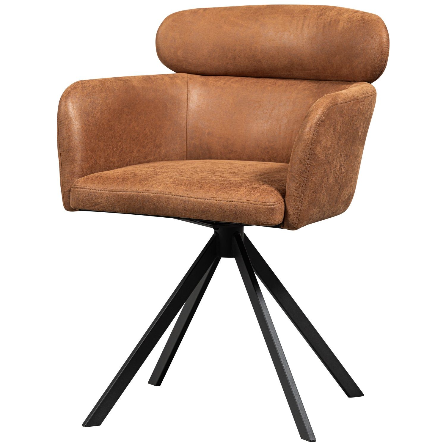 FENNE DINING CHAIR, COLOR: COGNAC