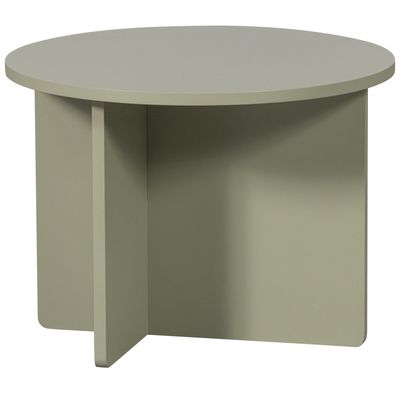 SET OF 2 - RONNY SIDE TABLE GREEN/GREY