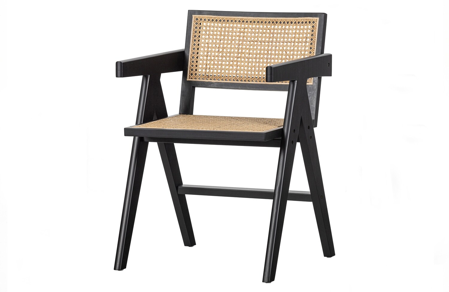 WINSTON Dining Chair, Color: WOOD BLACK