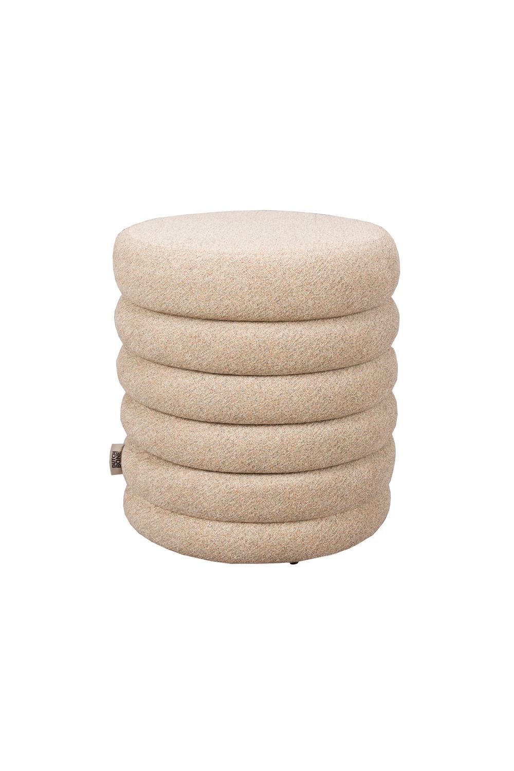 FERN STOOL AND BENCH, SIZE: STOOL, COLOR: BEIGE