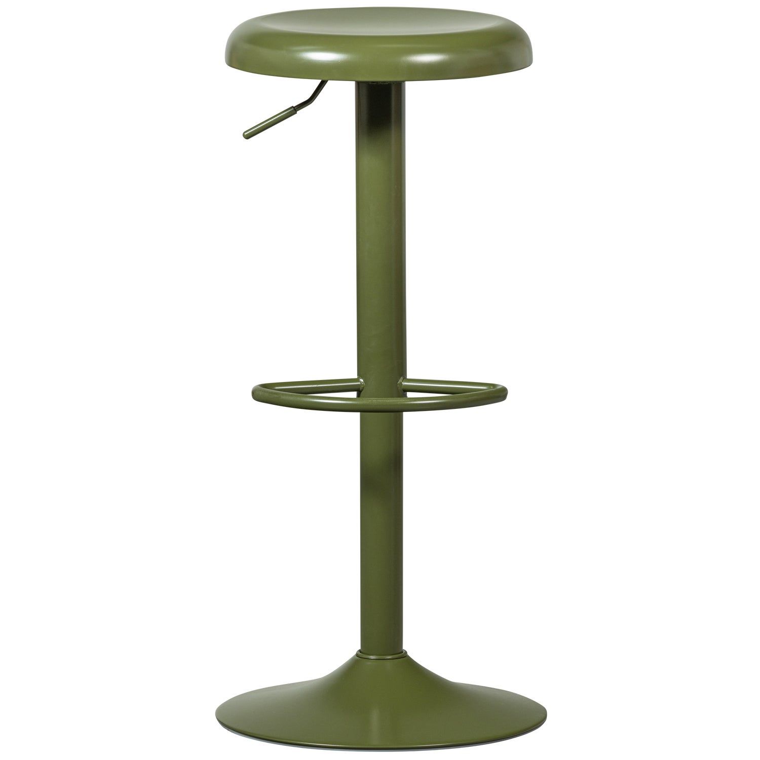 ISAAC BAR STOOL, COLOR: WARM GREEN