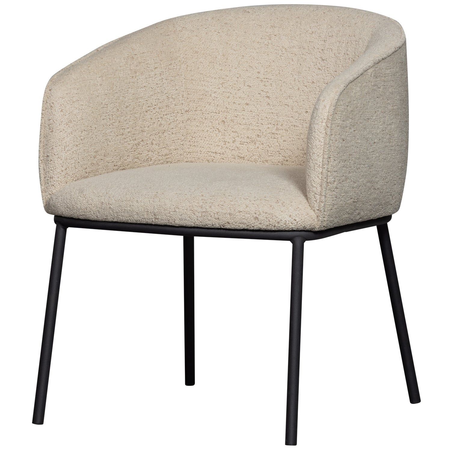LEON DINING CHAIR, COLOR: NATURAL MELANGE