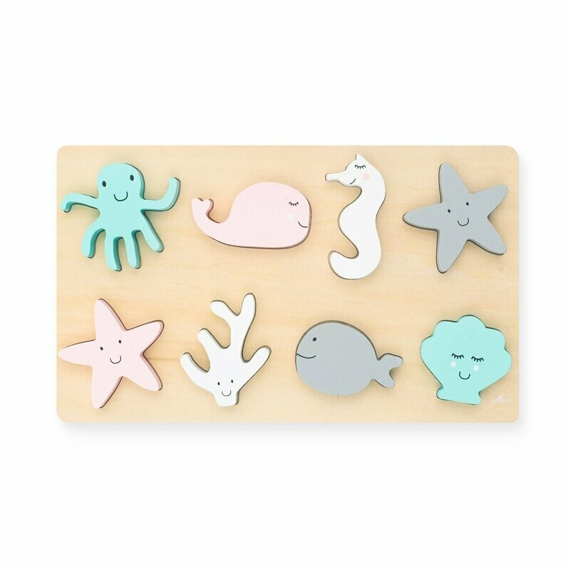 Puzzel Hout Sea Animals