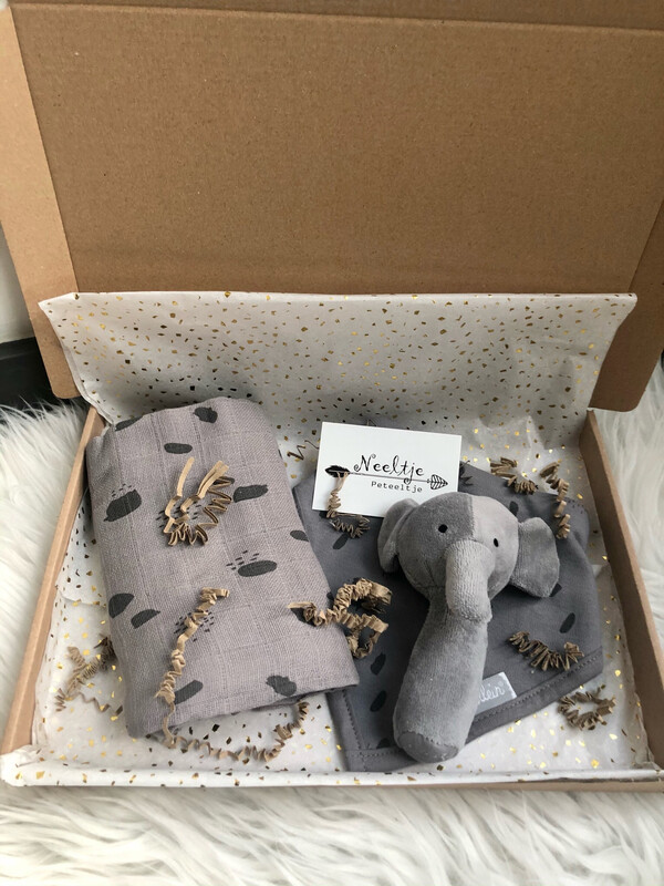Neutraal Small Grey Brievenbus