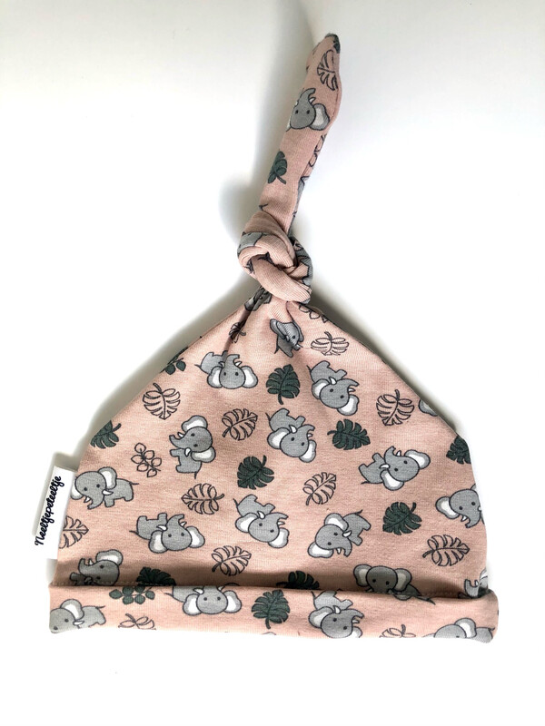 Mutsje Roze Handgemaakt