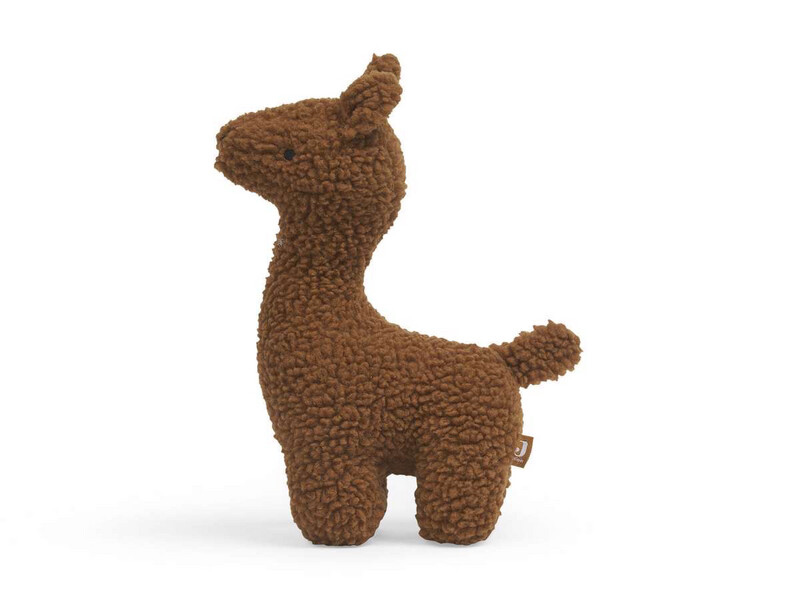 Lama Knuffel Caramel