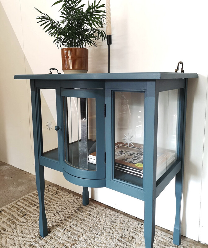 Theekastje Homestead Blue