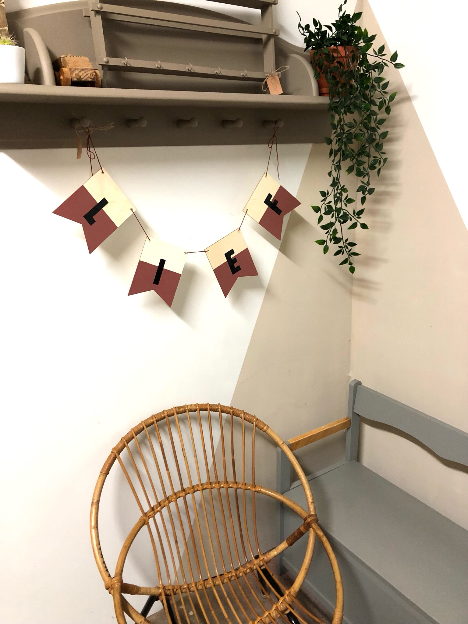 Vlaggenlijn Roze LIEF