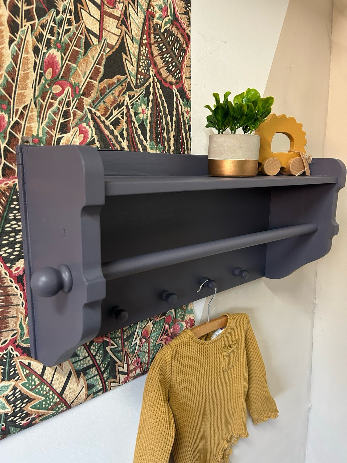Wandplankje Paars