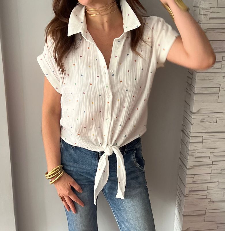 Blusa topos hotsell