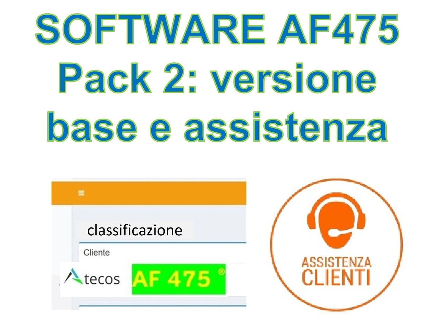 Software AF475 - classificazione ATEX gas e polveri - abbonamento annuale e pack assistenza