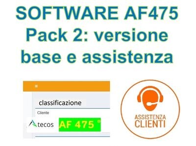 Software AF475 - classificazione ATEX e assistenza