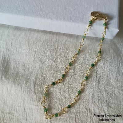 BRACELETS OR LAMINÉ