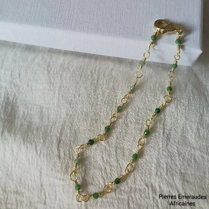 BRACELETS OR LAMINÉ