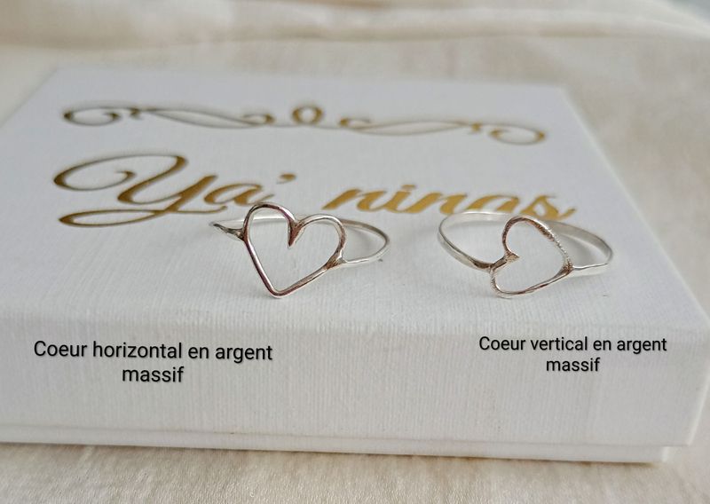BAGUES OR LAMINÉ/ARGENT 