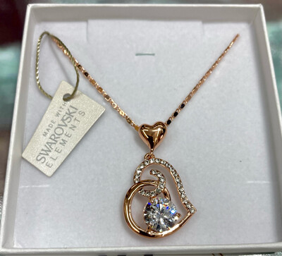 Layers Of Love Necklace Rose Gold