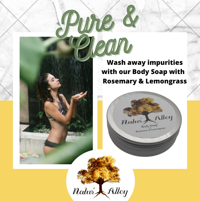 Body Soap - Rosemary &amp; Lemongrass