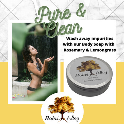 Body Soap - Rosemary &amp; Lemongrass