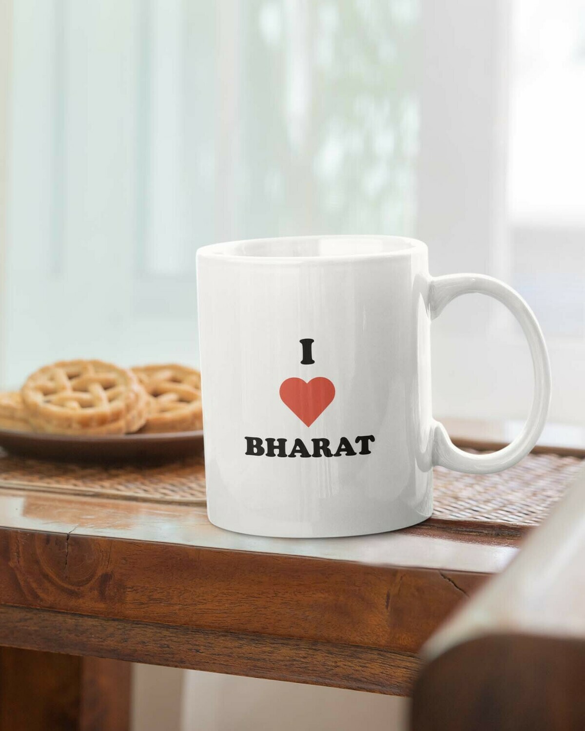 I LOVE BHARAT COFFEE MUG