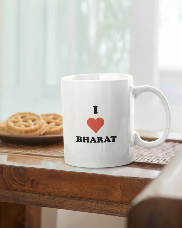 I LOVE BHARAT COFFEE MUG