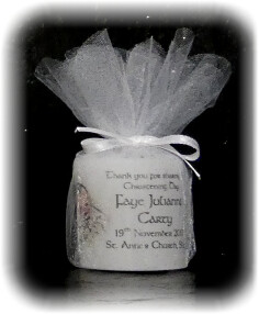 Christening / Baptism Favours