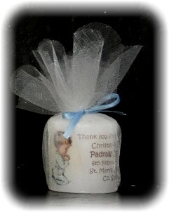 SPECIAL OFFER PRAYING BOY CANDLE LARGE + 5 FAVORS