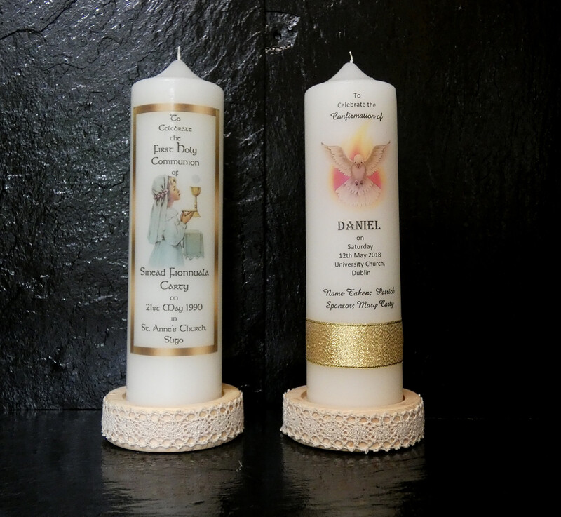 First Holy Communion &amp; Confirmation Candles