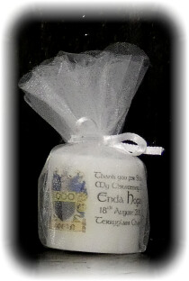 SPECIAL OFFER HERALDIC CANDLES LARGE + 5 FAVORS