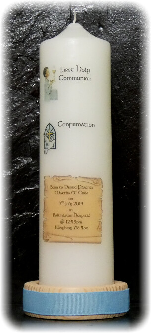 Heraldic Candle Medium