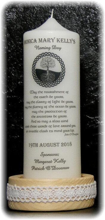 Tree of Life Candle Large