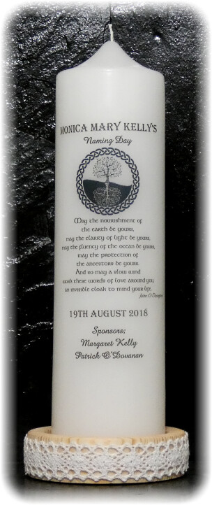 Tree of Life Candle Medium