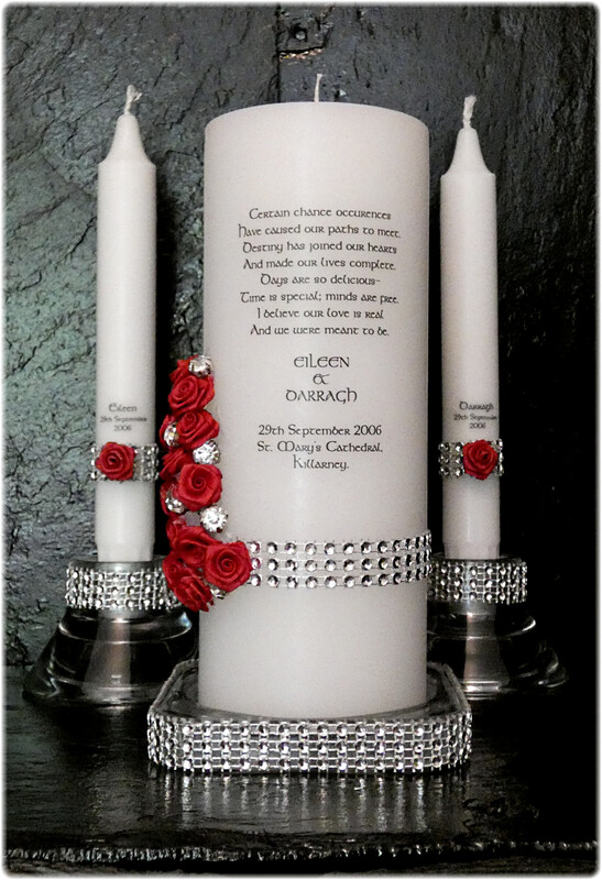 Diamante Band With Roses