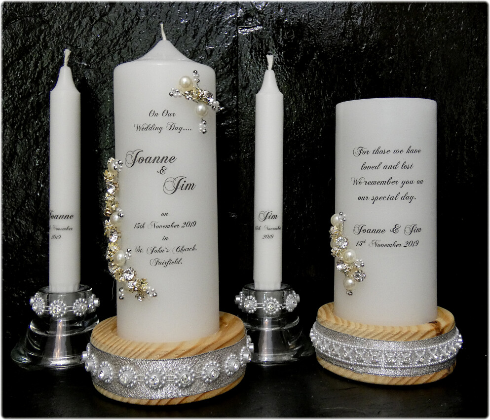 Diamond &amp; Pearl + Remembrance Candle