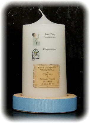Border Candle Small