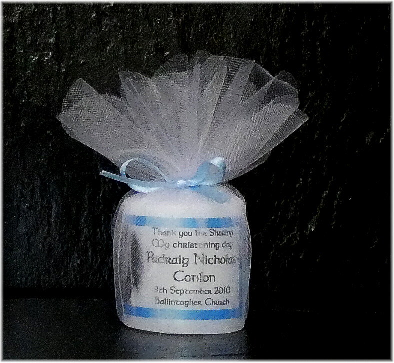 Special Offer Border Candle Small + 5 Favors