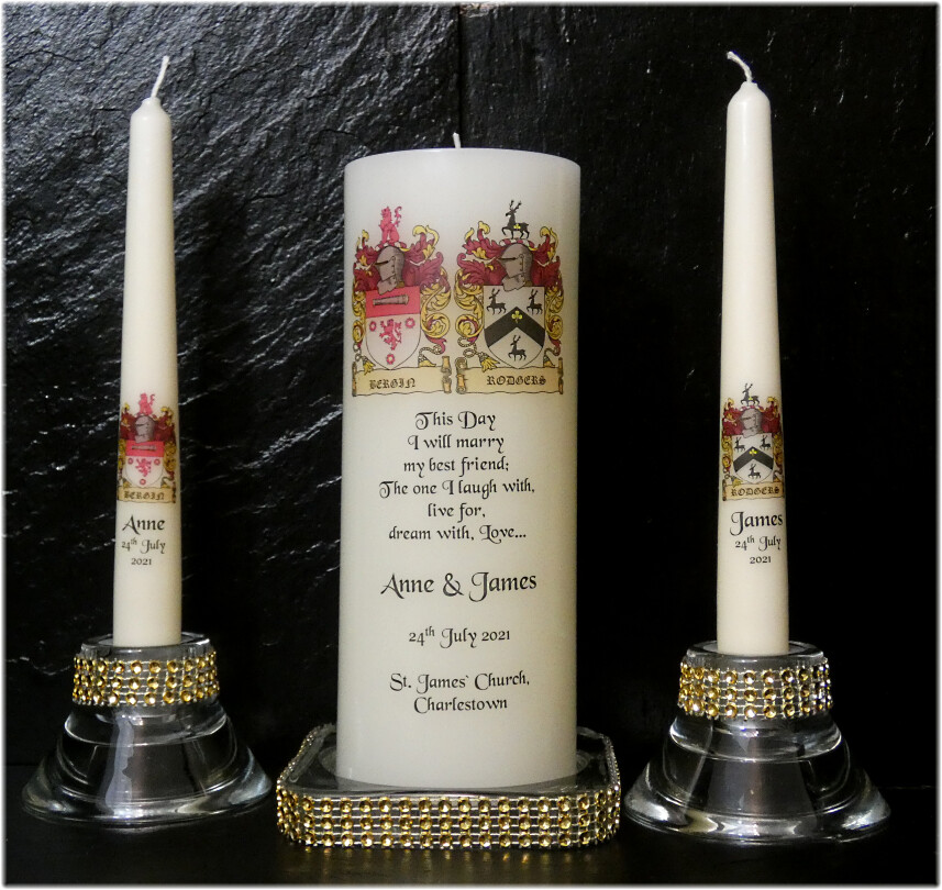 Heraldic Candles
