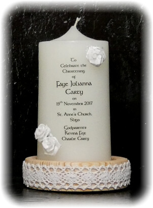 Special Offer Floral Christening Small + 5 Favors
