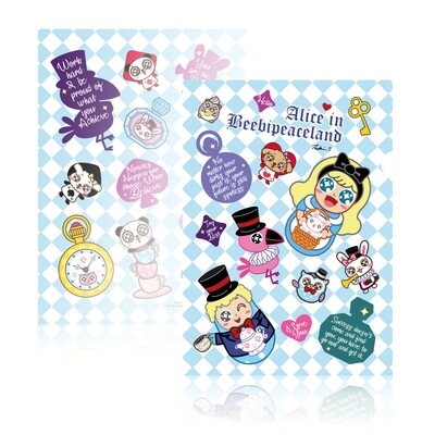 QQ Tumbler A4 Folder - Alice