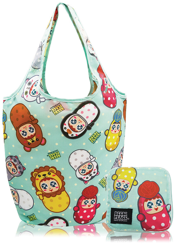 QQ Tumbler Eco Bag - Light Blue