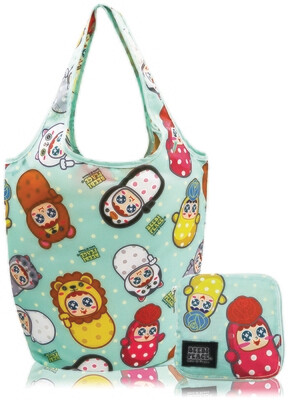 QQ Tumbler Eco Bag - Light Blue