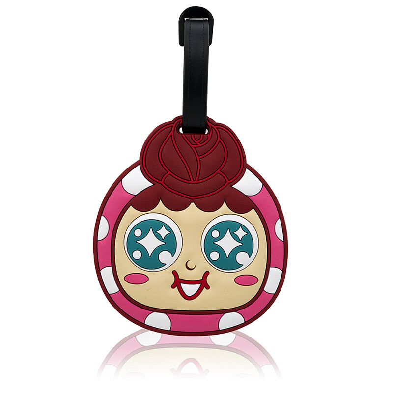 QQ Tumbler Luggage Tag - Girl