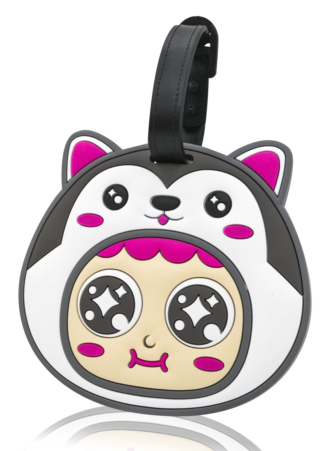 QQ Tumbler Luggage Tag - Dog