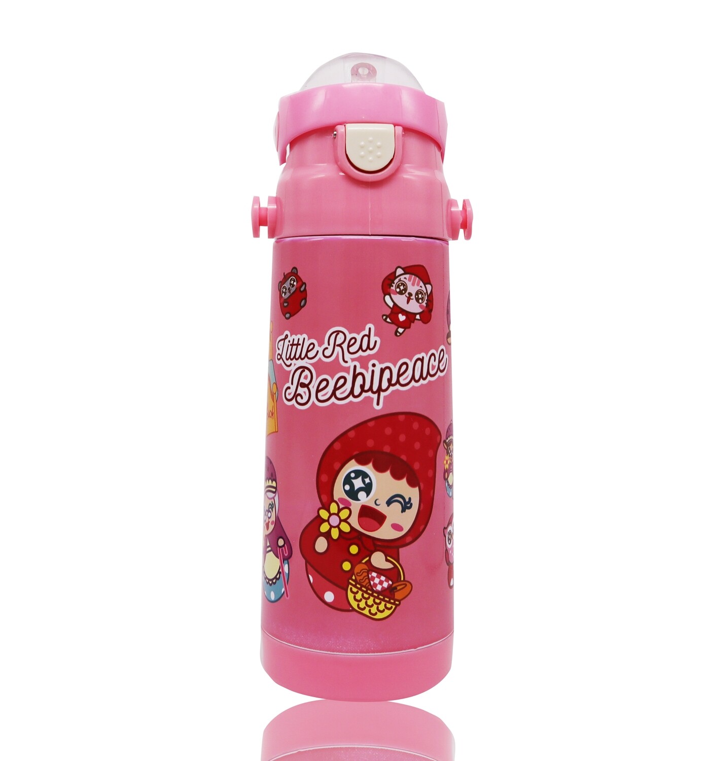 QQ Tumbler Water Bottle - QQ Red