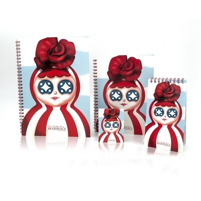 Rose Tumbler Notebook Set