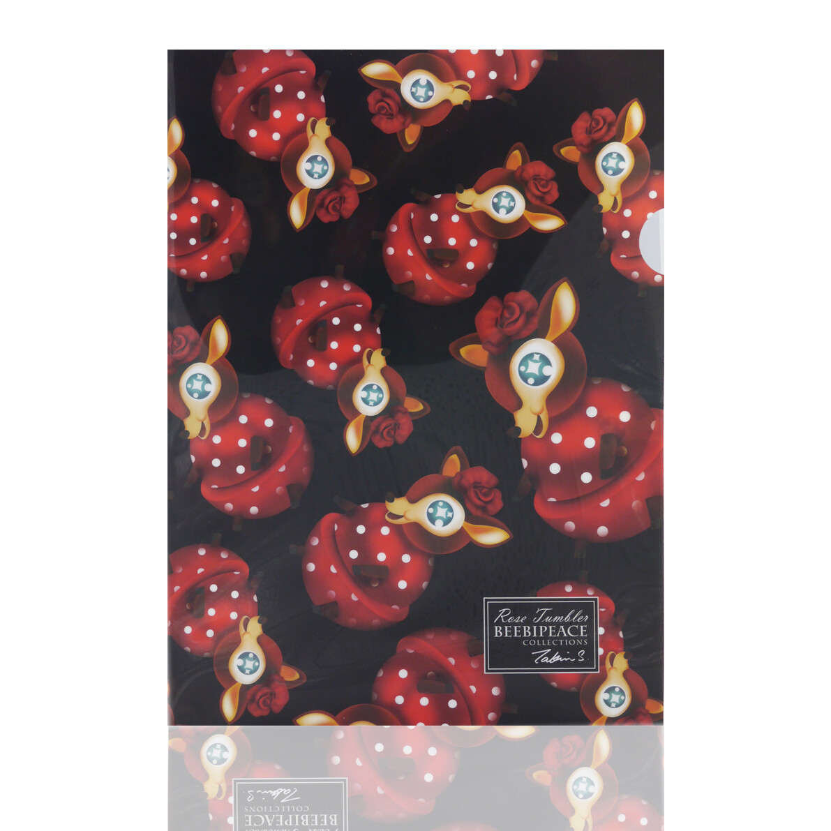 Rose Tumbler A4 File Folder - Deer