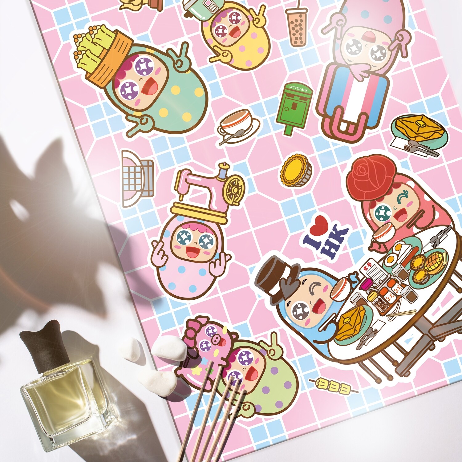 QQ Tumbler Towel - HK Spirit