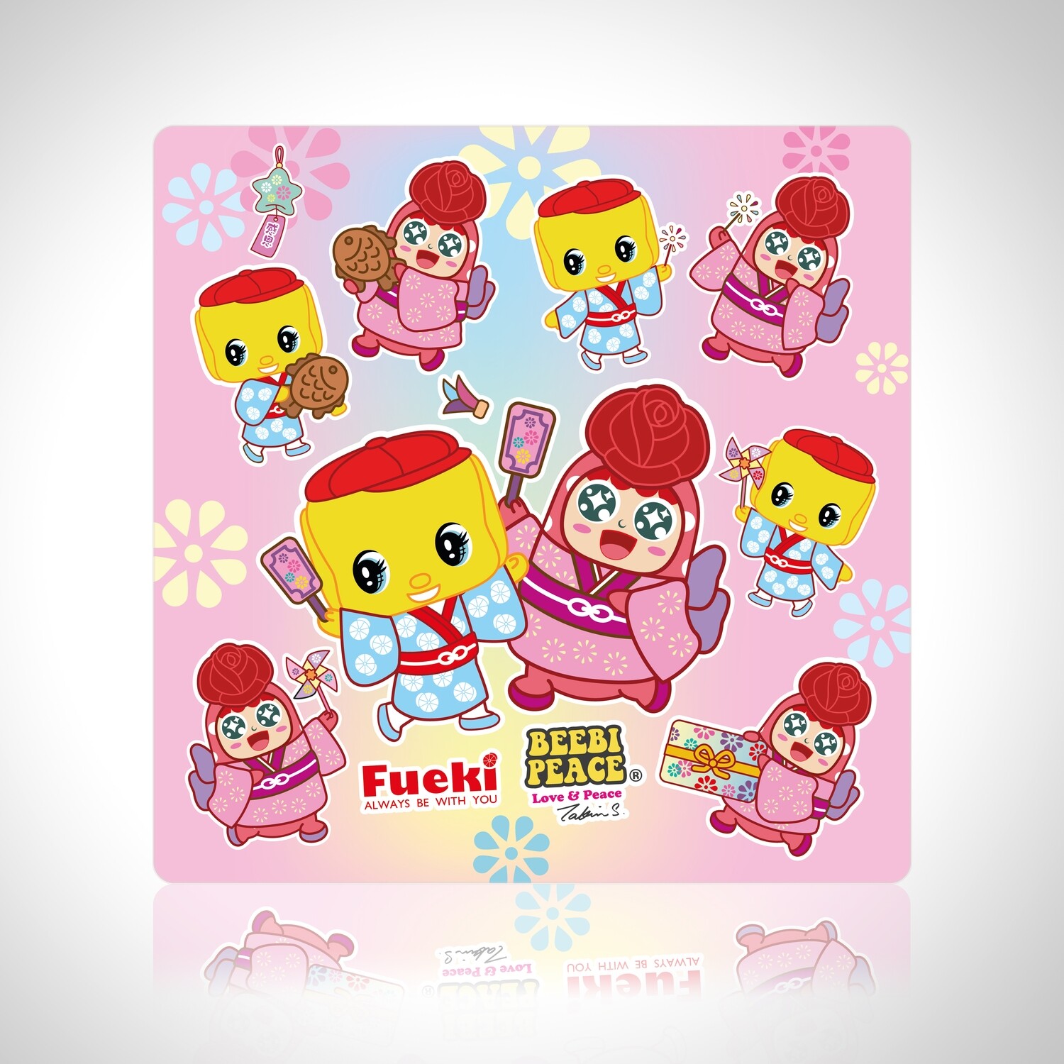 Towel with Bookmarks - QQ&amp;Fueki