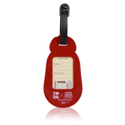 QQ Tumbler Luggage Tag - Love Girl
